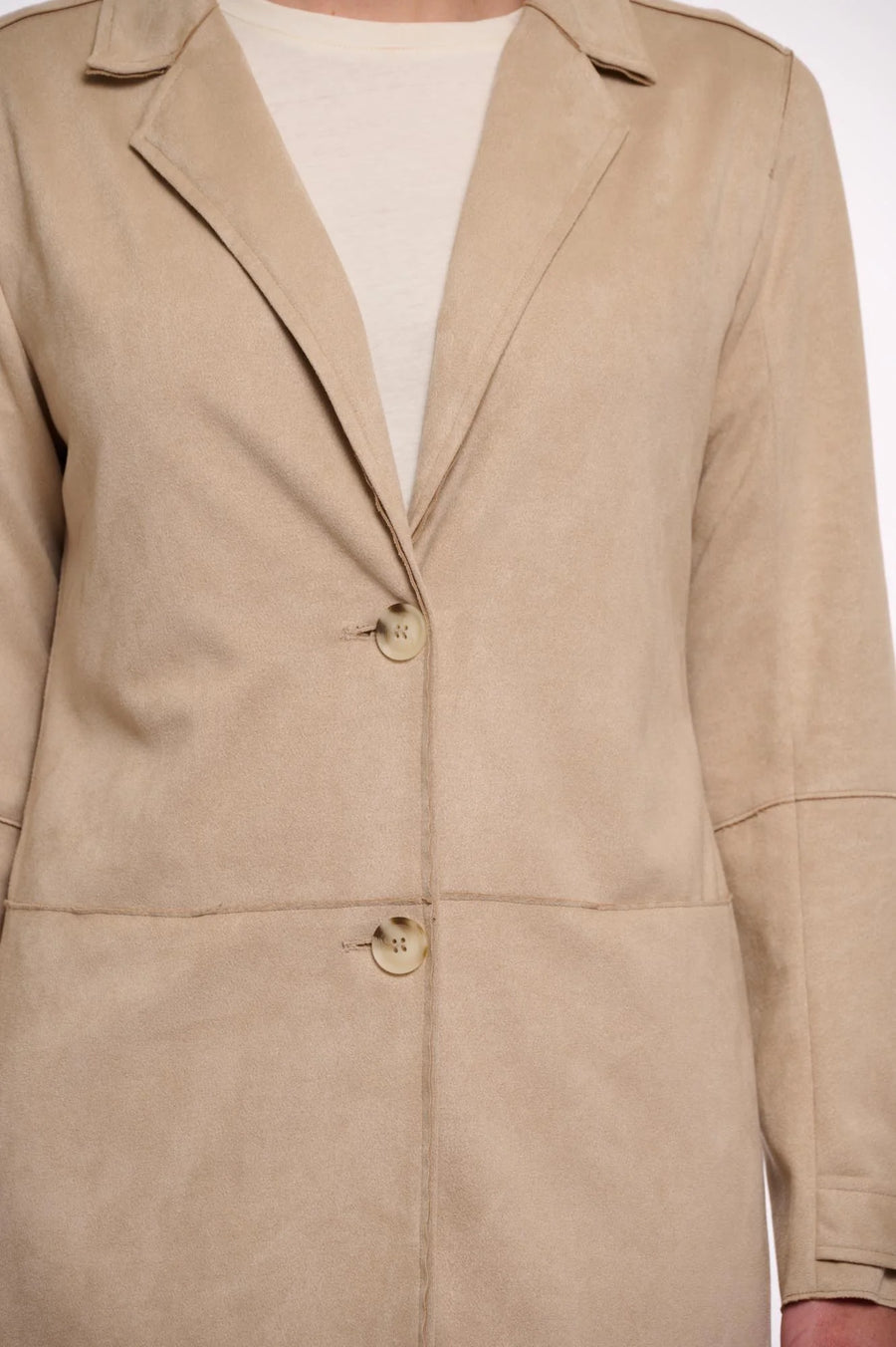 S5-BABICE Cappotto Ecosuede Desert