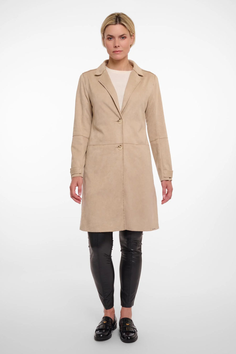 S5-BABICE Cappotto Ecosuede Desert