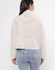 W4-BETH Short Jacket Stone Check