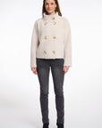 W5-BETH Jacket Short Stone Check