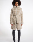 W5-BRIDGET Coat Fur Birch