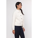 W5-BUBBLY Jacket Boxy Snow White