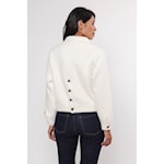 W5-BUBBLY Jacket Boxy Snow White