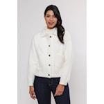 W5-BUBBLY Jacket Boxy Snow White