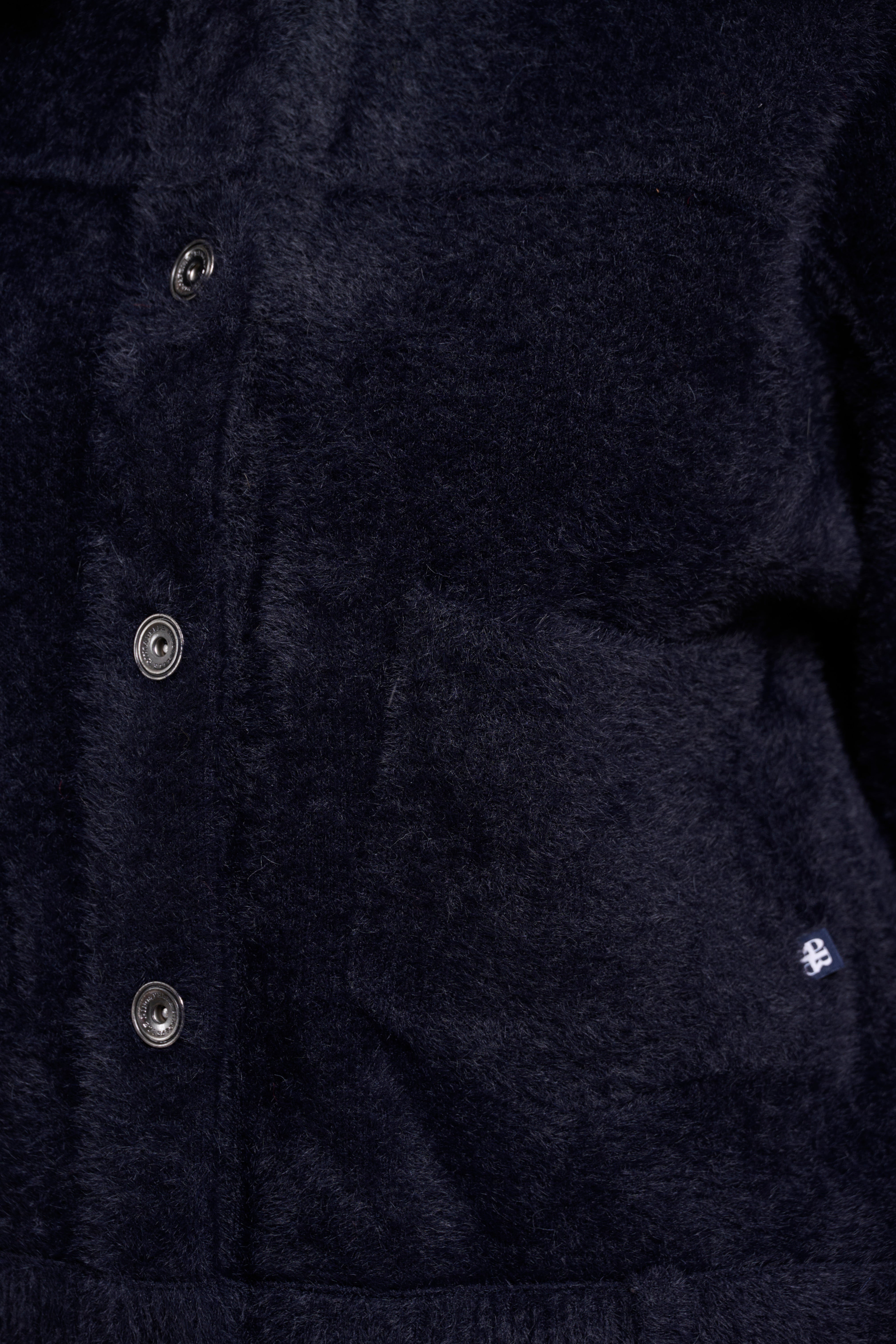 W6-BUBBLY Giacca Boxy Dark Navy