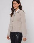 W4-BUBBLY Boxy Jacket Stone