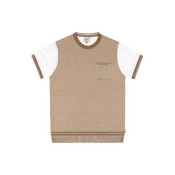 S5-COLINS T-Shirt Tabacco/Beige Man