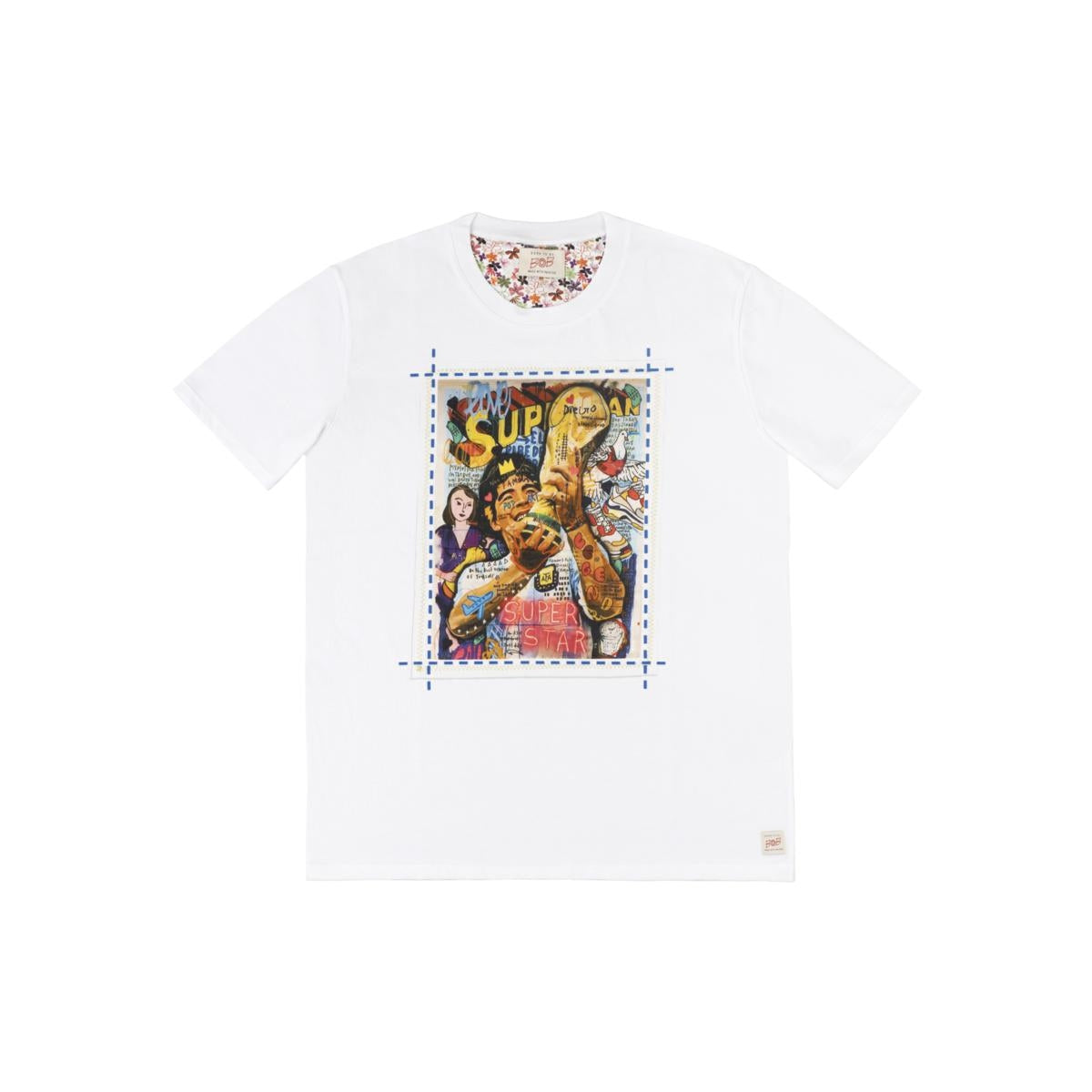 S5-ICON T-Shirt VR0344 Bianco Man