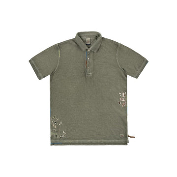 S5-RICKY486 Polo Ricamata Militare Man
