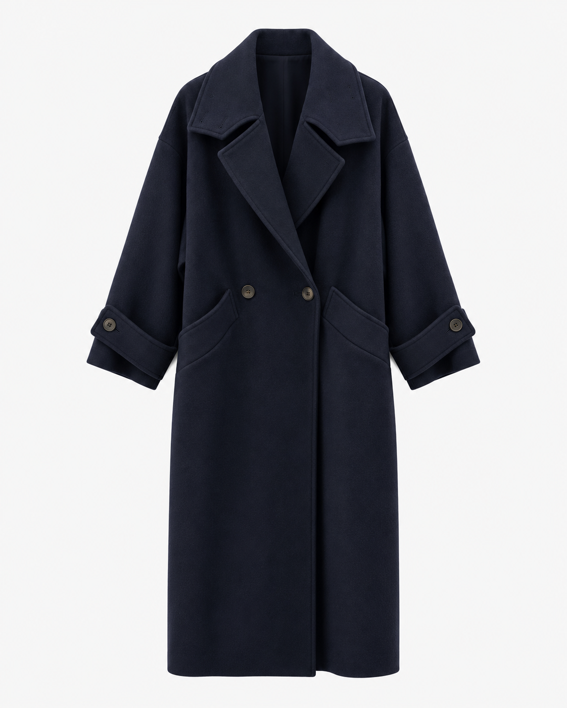W6- K55-A DAHLIA Cappotto Blu