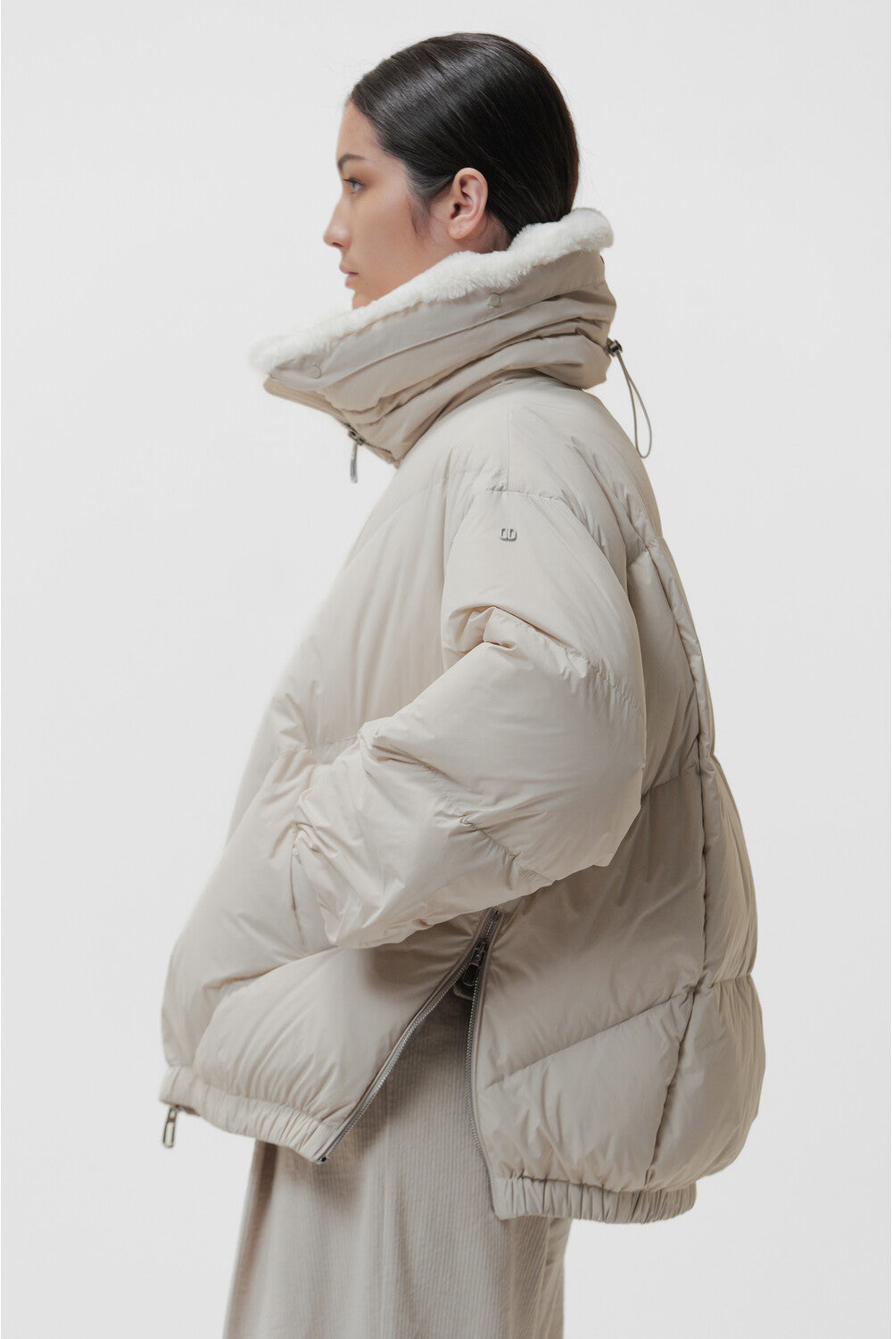 DW6-CELIA APRICA Piumino Bianco Crema 023 Woman