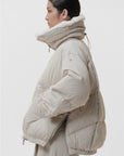 DW6-CELIA APRICA Piumino Bianco Crema 023 Woman