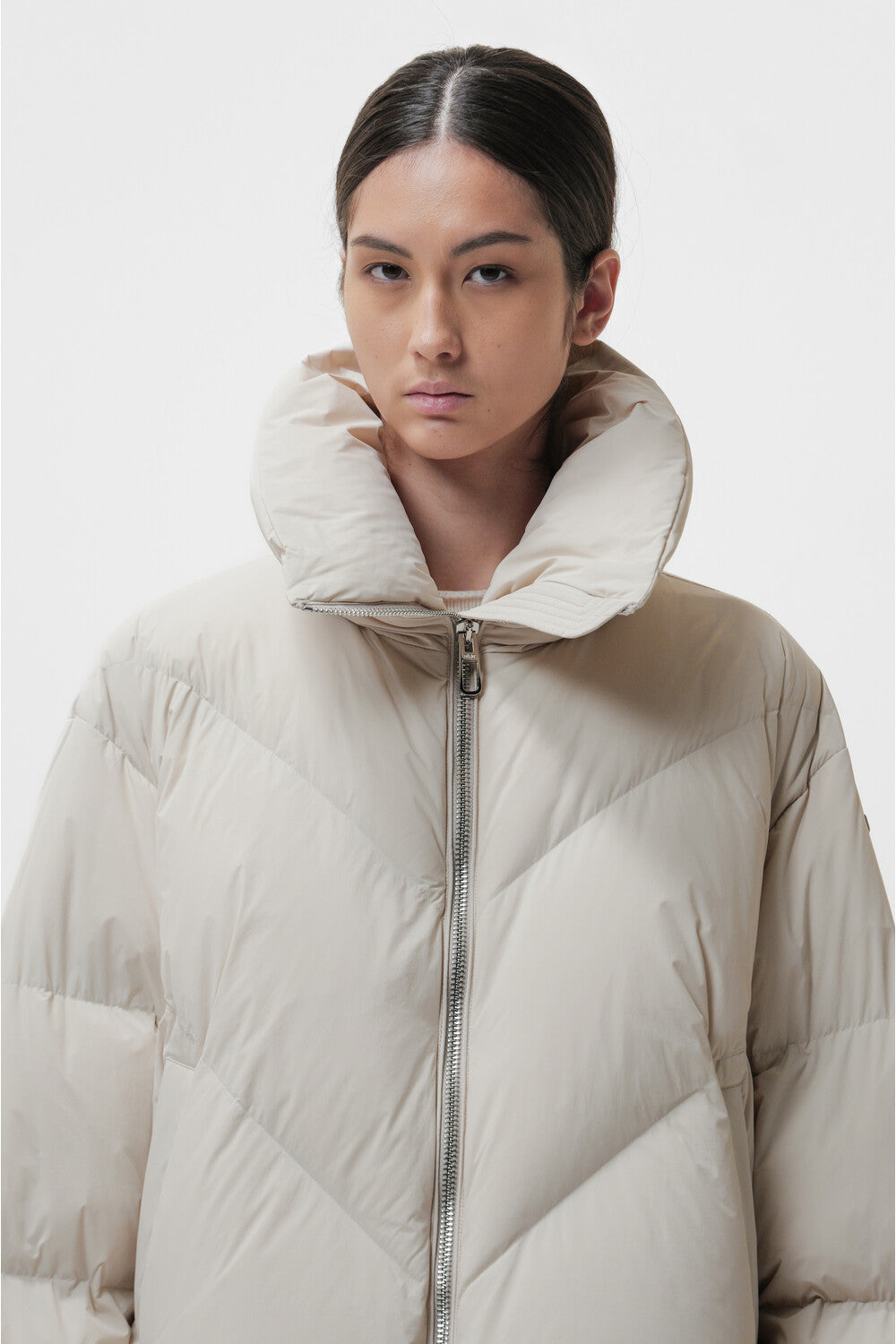 DW6-CELIA APRICA Piumino Bianco Crema 023 Woman