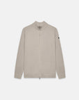 UW5-CHIMBO CHENILLE Maglia FullZip Stone Man