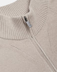 UW5-CHIMBO CHENILLE Maglia FullZip Stone Man