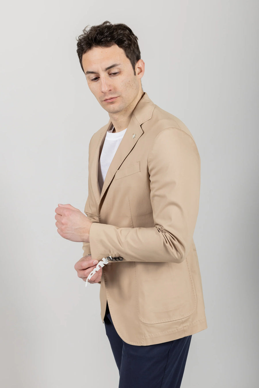 S4-3374 Giacca Nuvola Beige Man