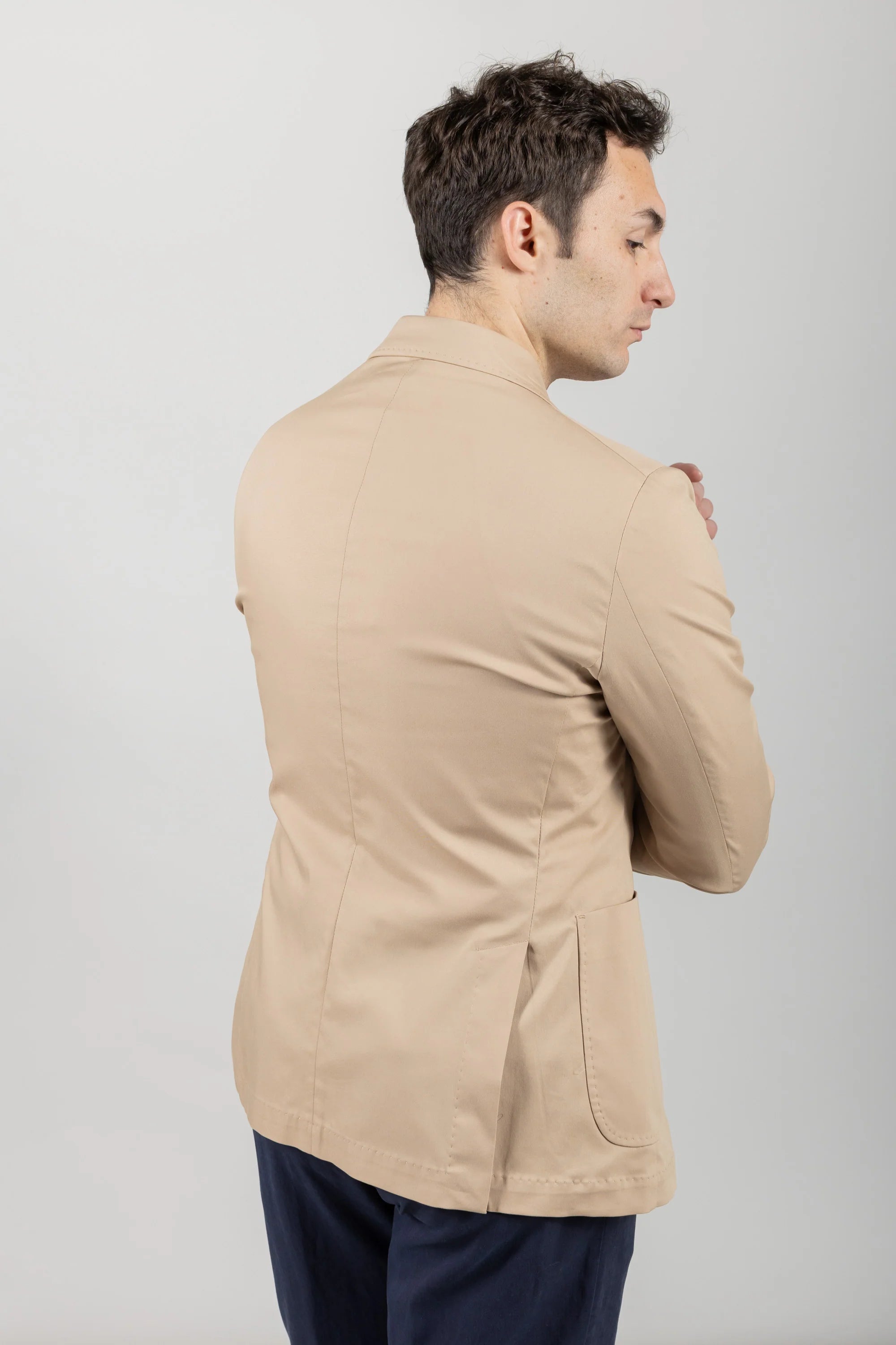 S4-3374 Giacca Nuvola Beige Man