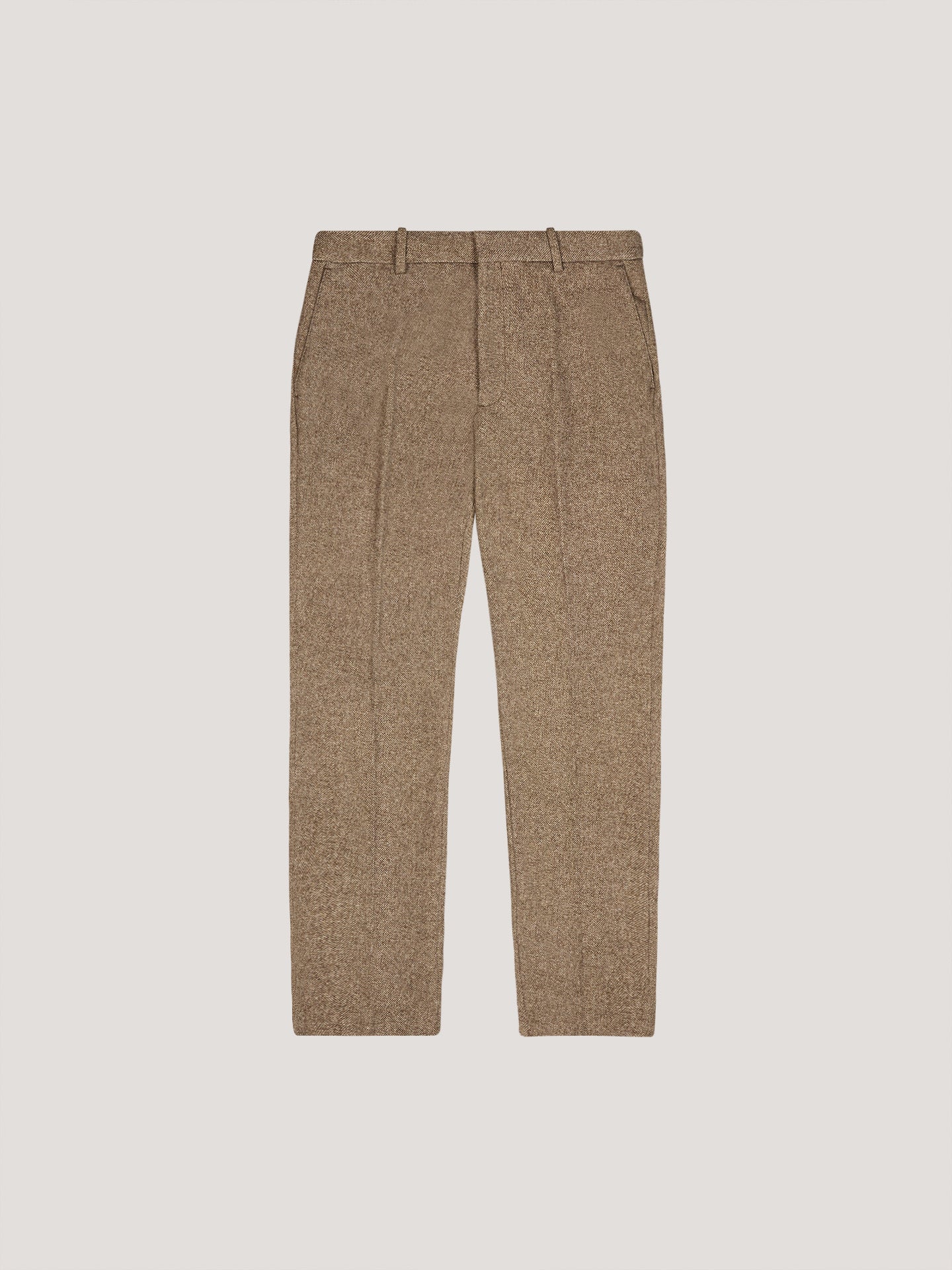 WU4-4570 Pantalone Felpa Spigato Moro Man