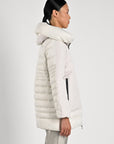 W4-Alma Coat 2 Giacca White Sand