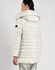 W4-Alma Coat 2 Giacca White Sand