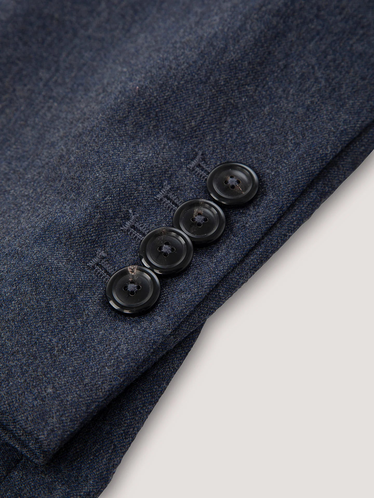 WD5-FD3770 Blazer Tre Bottoni Denim Melange Woman