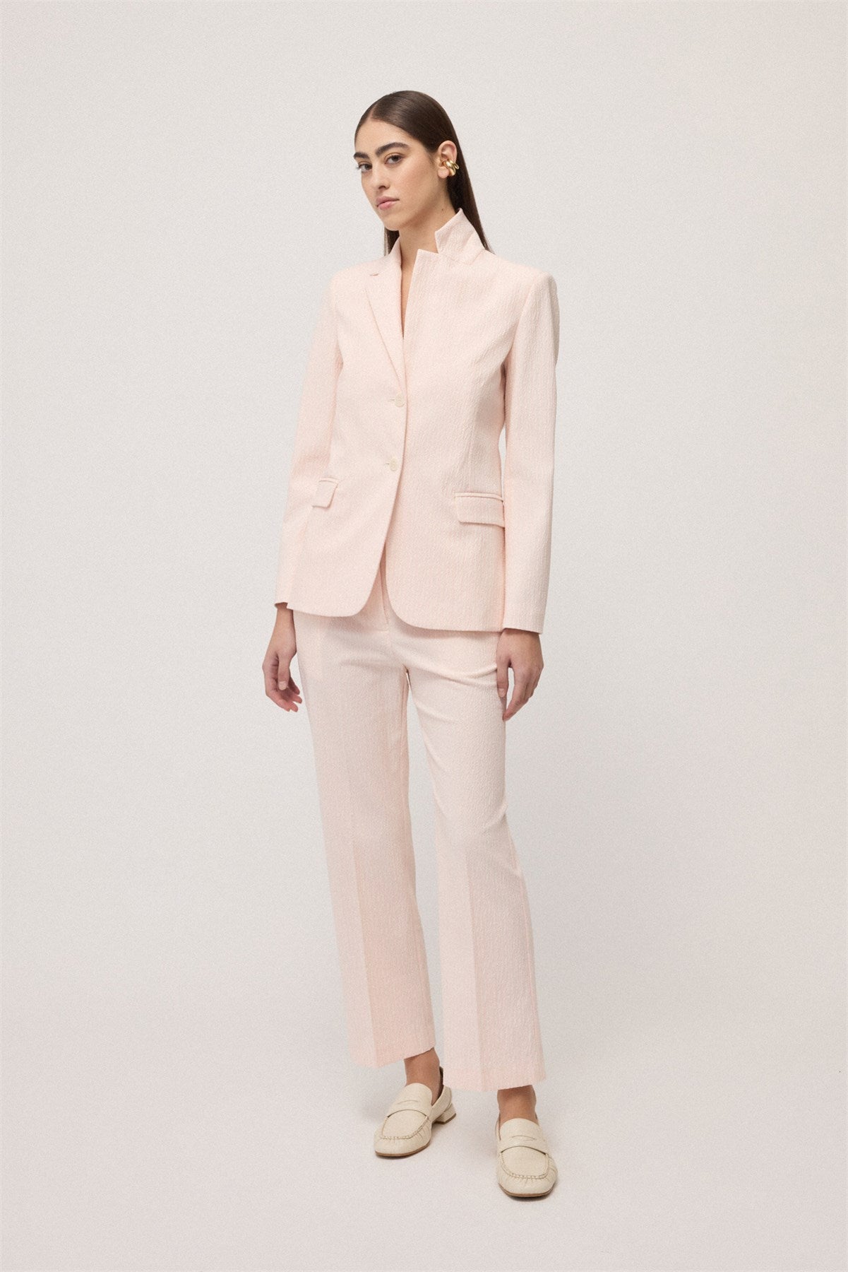 S6-DG6201 Giacca Monopetto Cotone Quarzo