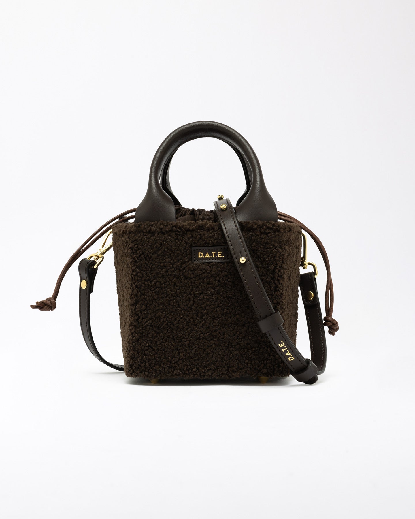 DW5-CUBO Bag Teddy Chocolate Woman