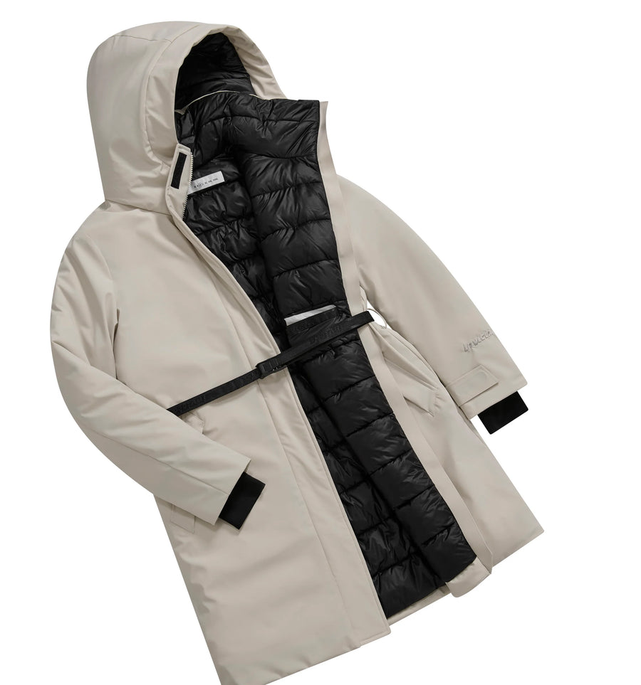 DW4-CW039 Parka Ivory Woman