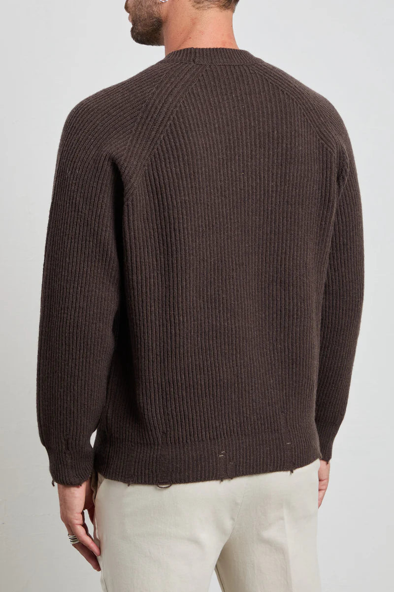 W5-18 Maglia Girocollo Costa Inglese Moro Man