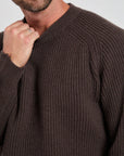 W5-18 Maglia Girocollo Costa Inglese Moro Man