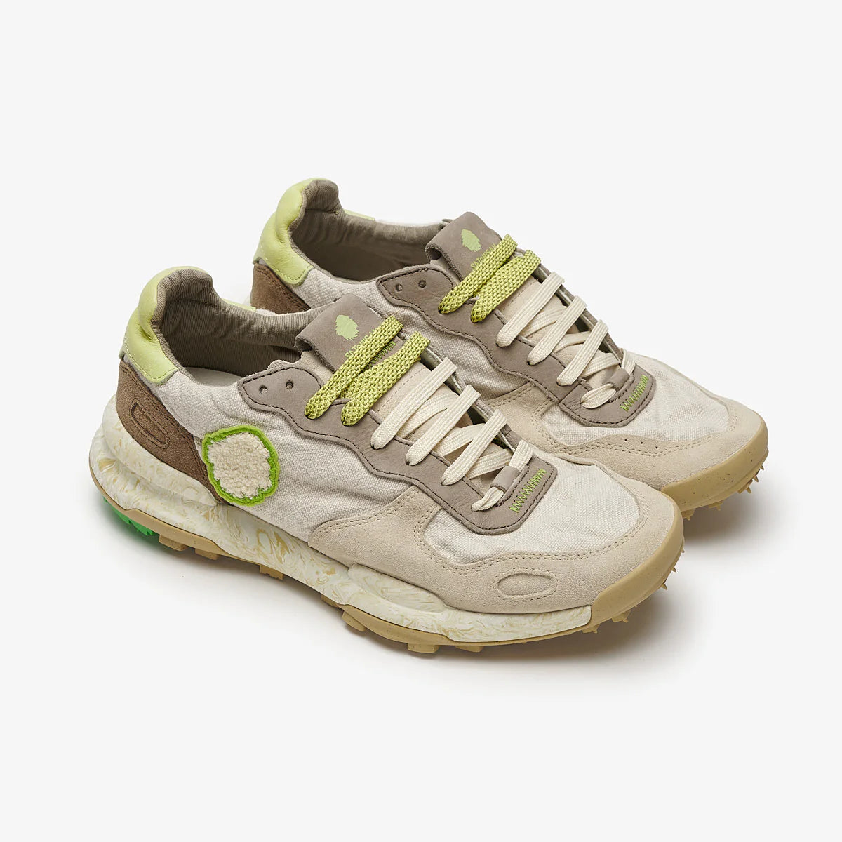 US5-CHACRONA LINEN Sneakers Chantilly Cream Man