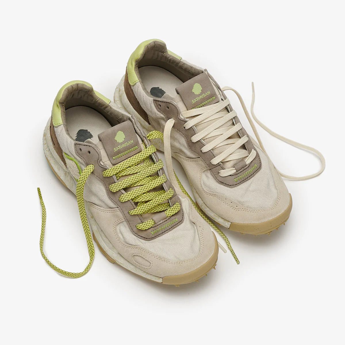 US5-CHACRONA LINEN Sneakers Chantilly Cream Man