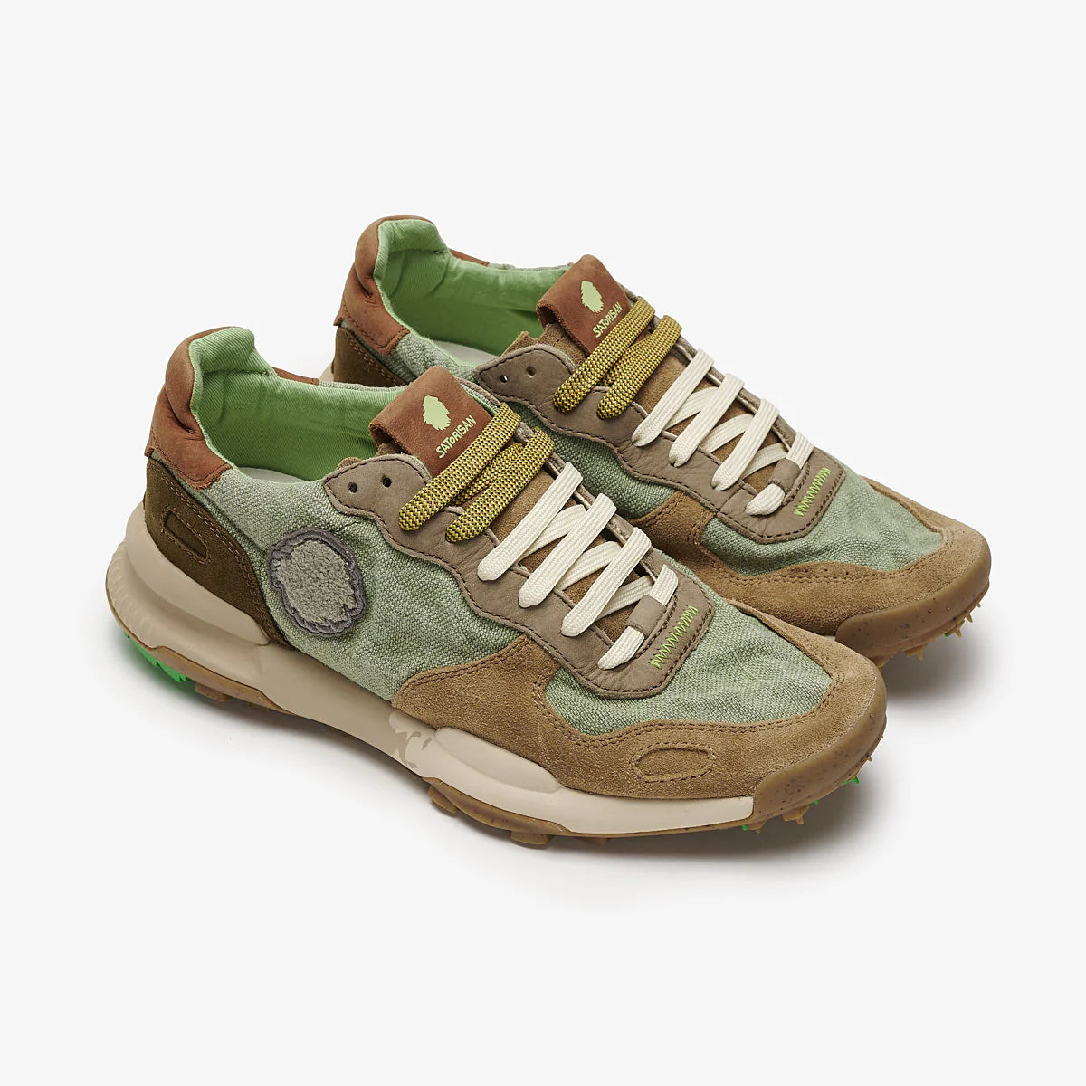 US5-CHACRONA LINEN Sneakers Succulent Man