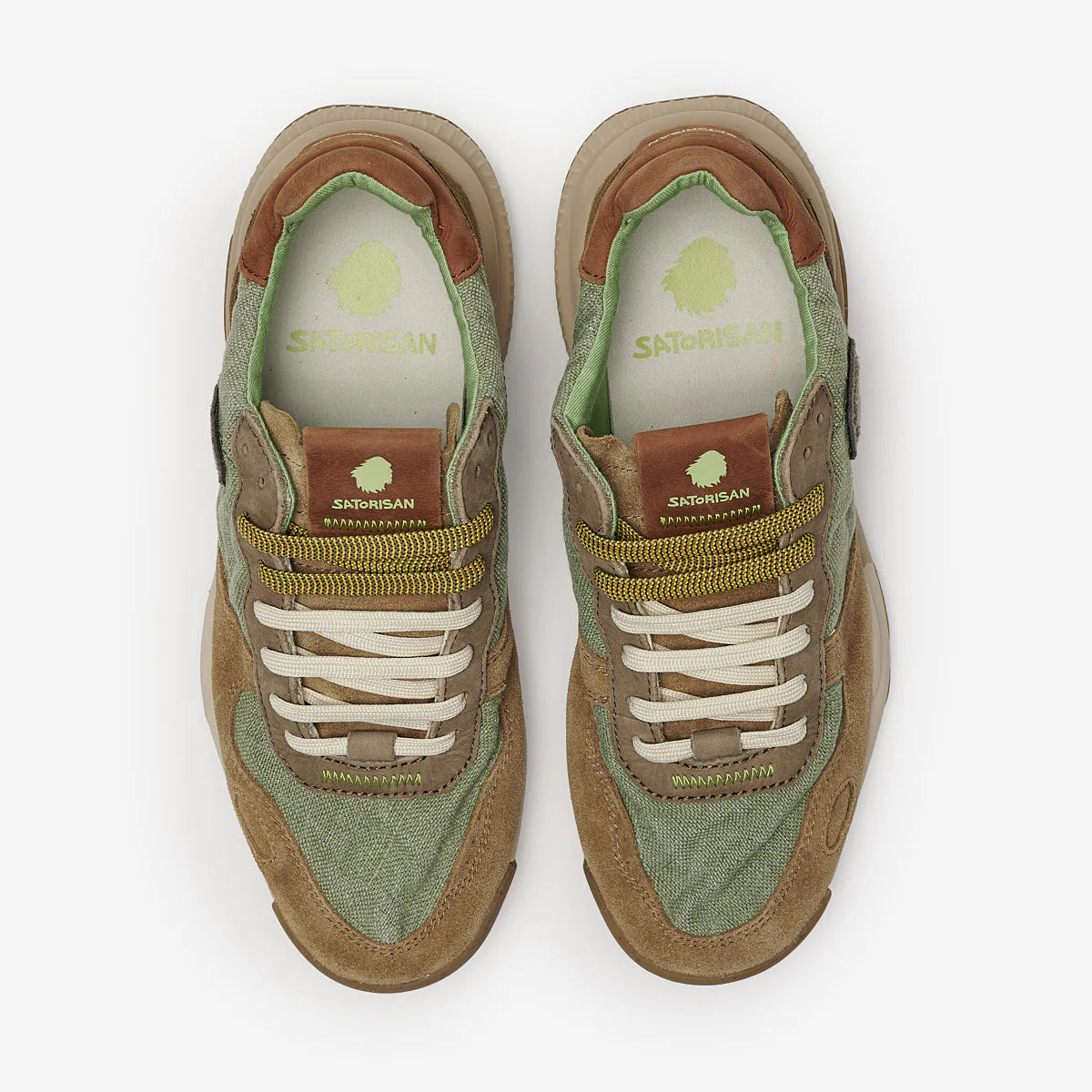 US5-CHACRONA LINEN Sneakers Succulent Man