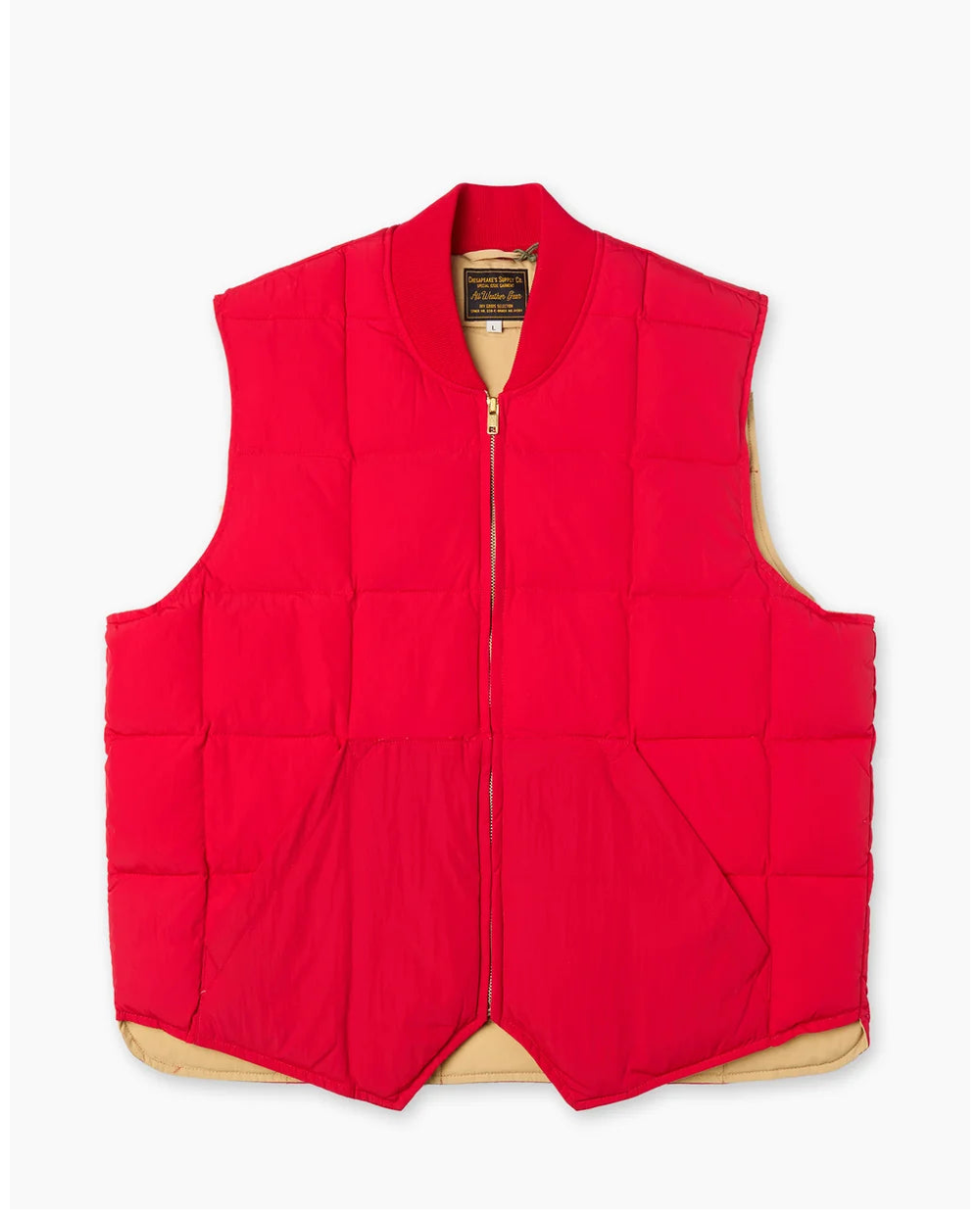 W6-SEATTLE Gilet Down Vest Rescue Red Man