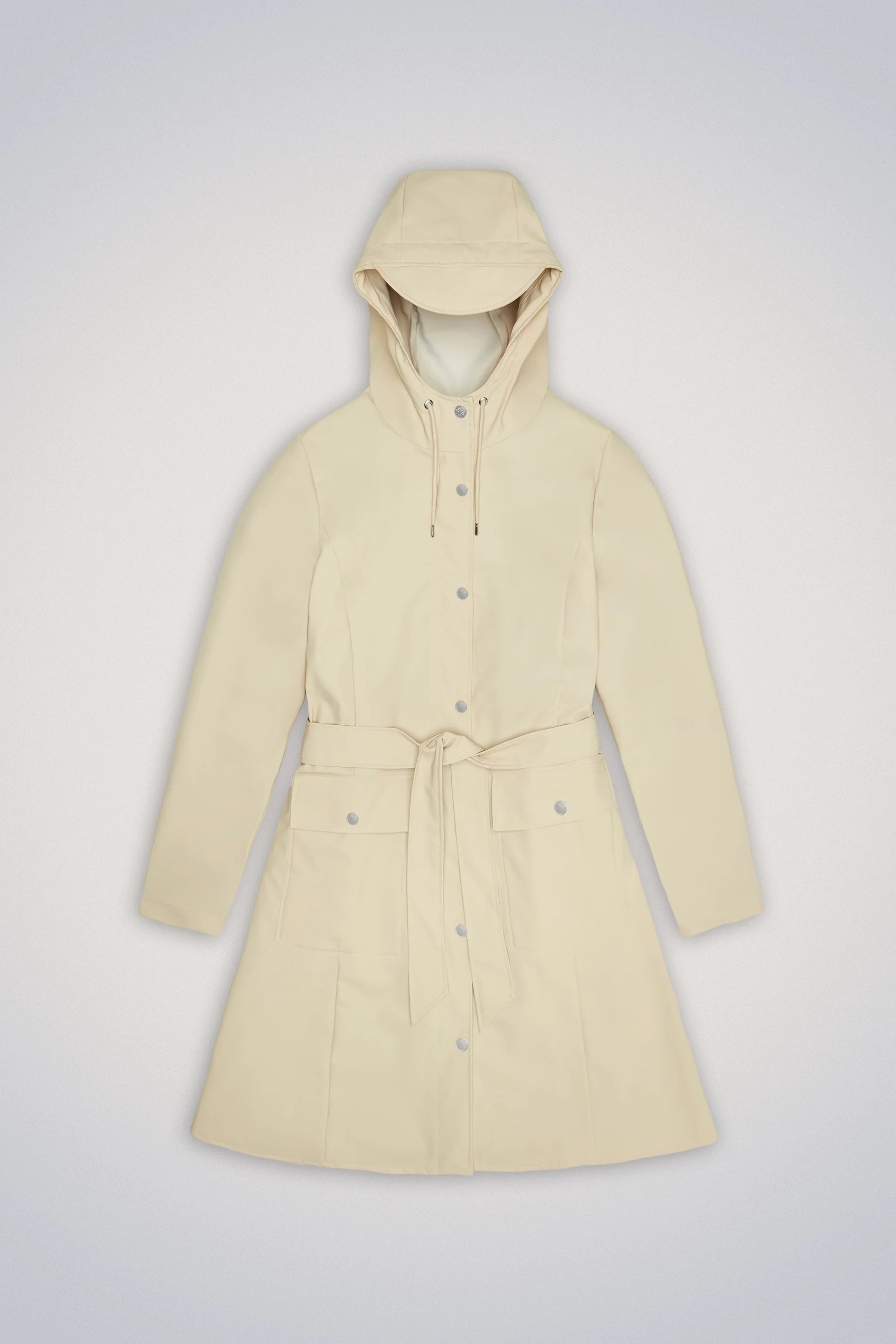 DS4-18130 Curve Jacket Trench Dune Woman