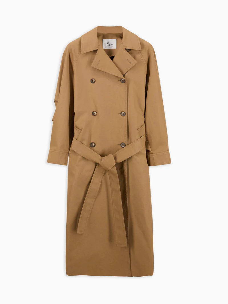 S6-K40 QUITO Trench Tabacco
