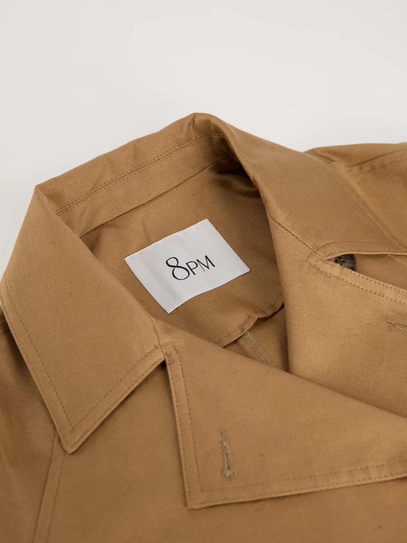 S6-K40 QUITO Trench Tabacco