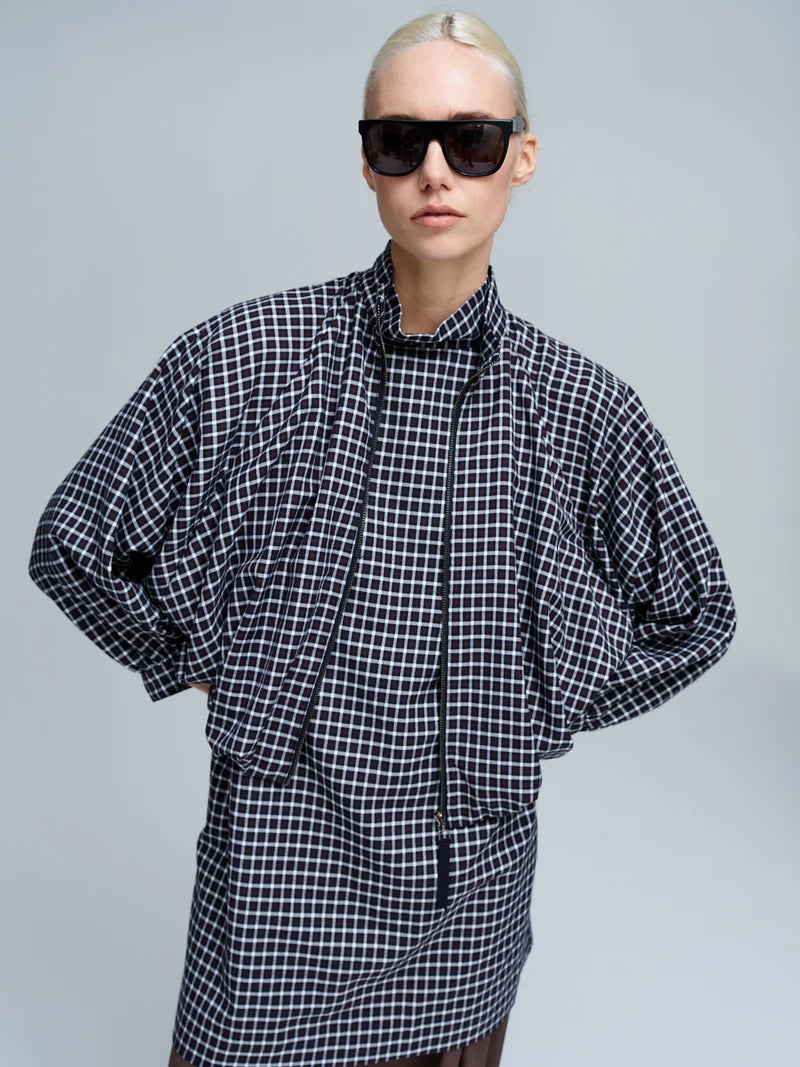 W6-K29 HEATHER Bomber Blu