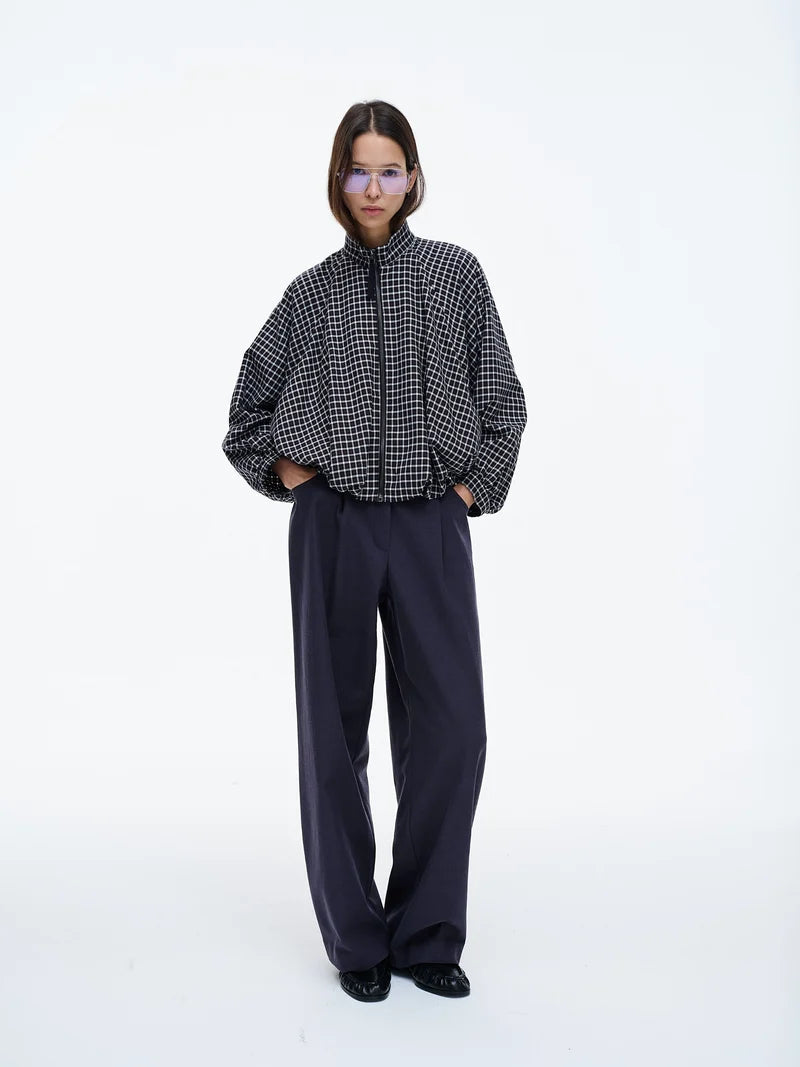 W6-K29 HEATHER Bomber Blu