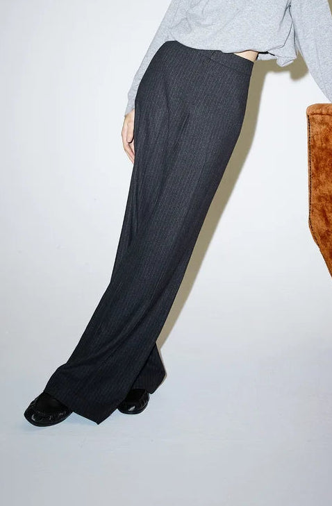 W6-P108 MAGNOLIA Pantalone Nero