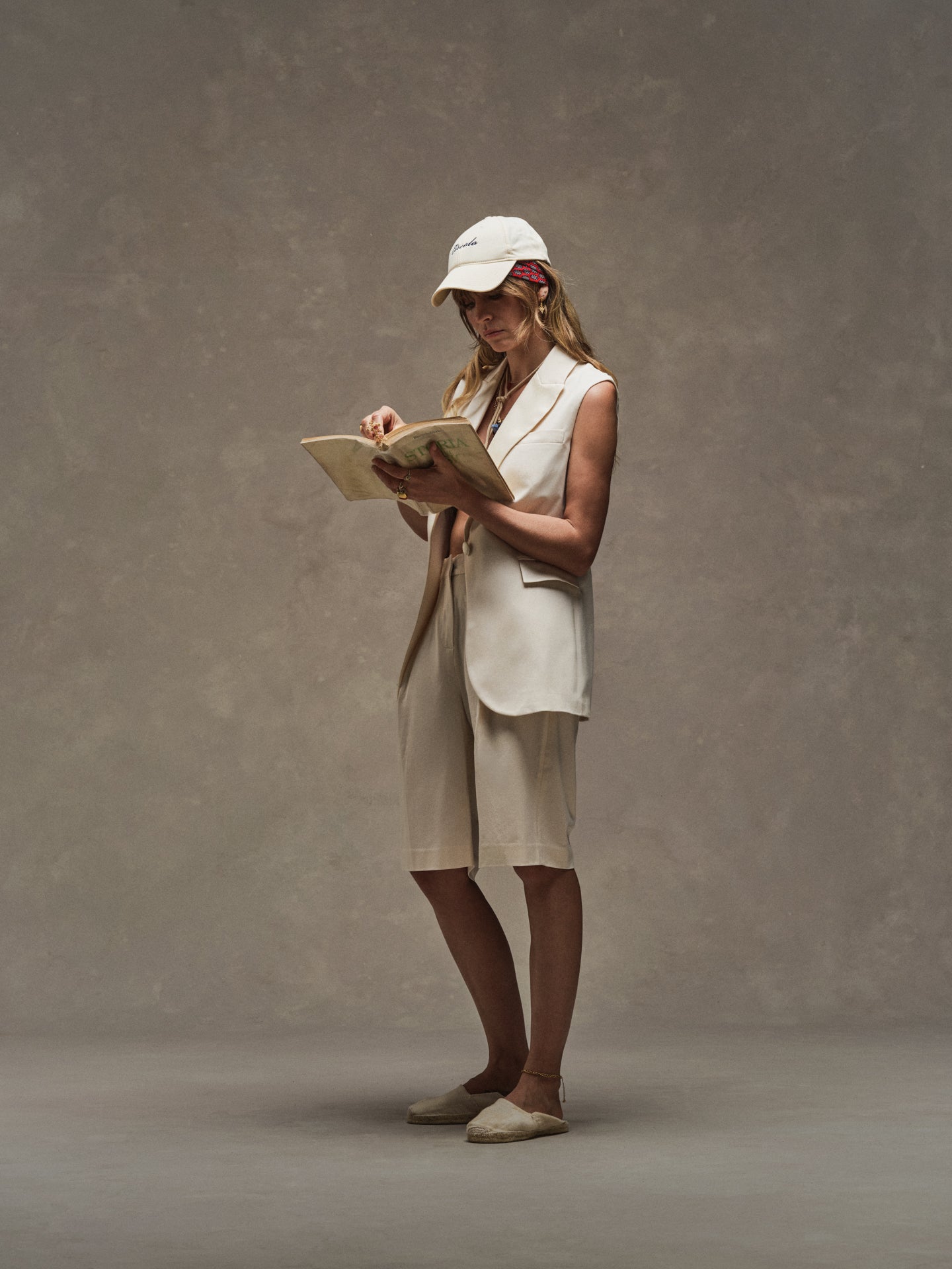 SD5-3417 Giacca Senza Maniche Satin Linen 813 Premium Woman