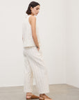 S6-DP0045 Pantalone Palazzo con Texture Variante Unica