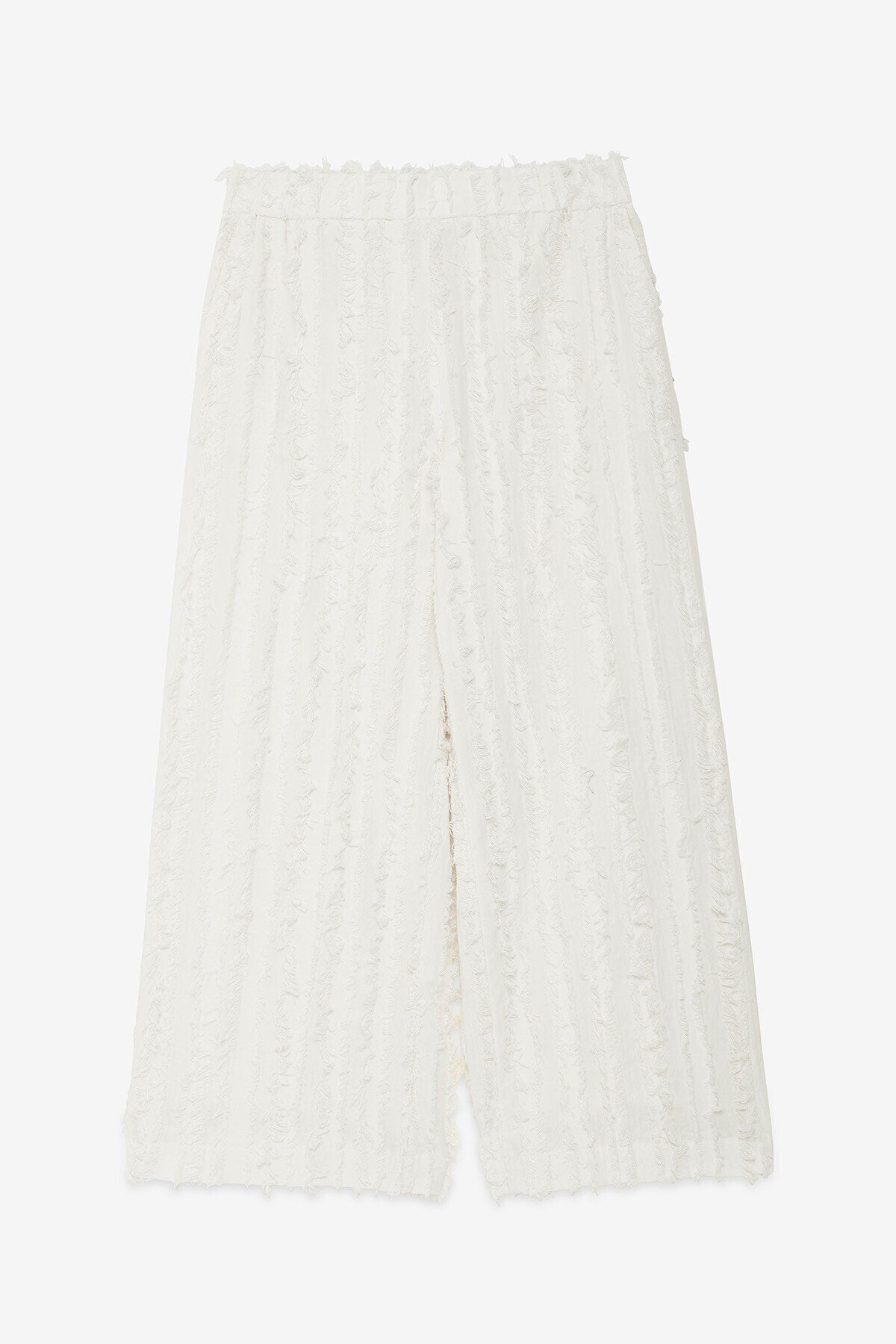 S6-DP0045 Pantalone Palazzo con Texture Variante Unica