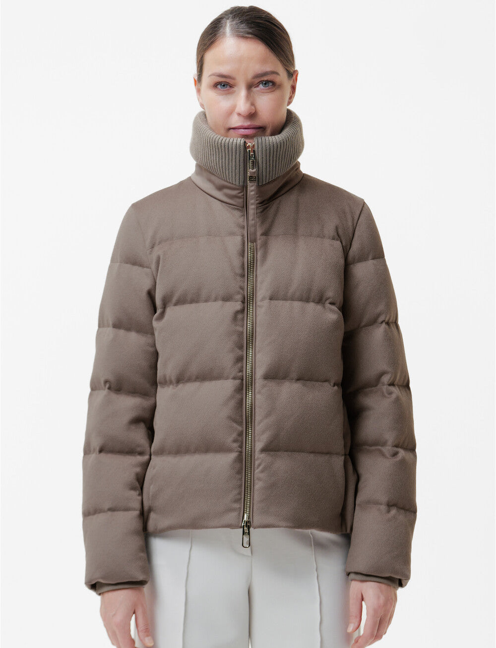 DW6-ENORA PRATO Piumino Cappuccino 208 Woman
