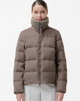 DW6-ENORA PRATO Piumino Cappuccino 208 Woman