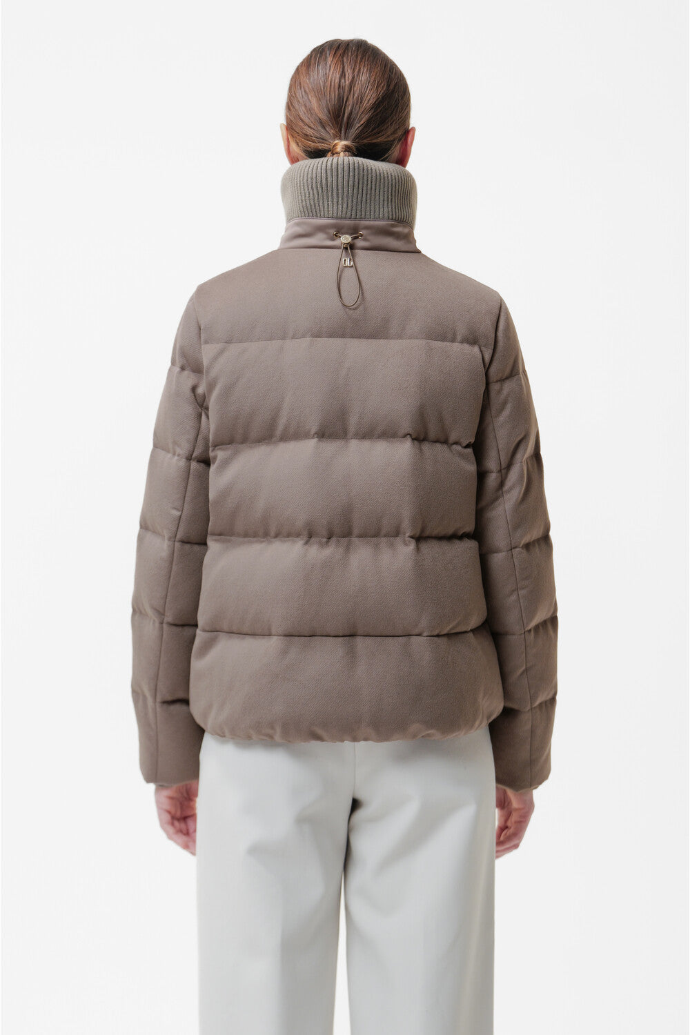 DW6-ENORA PRATO Piumino Cappuccino 208 Woman