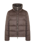 DW6-ENORA PRATO Piumino Cappuccino 208 Woman