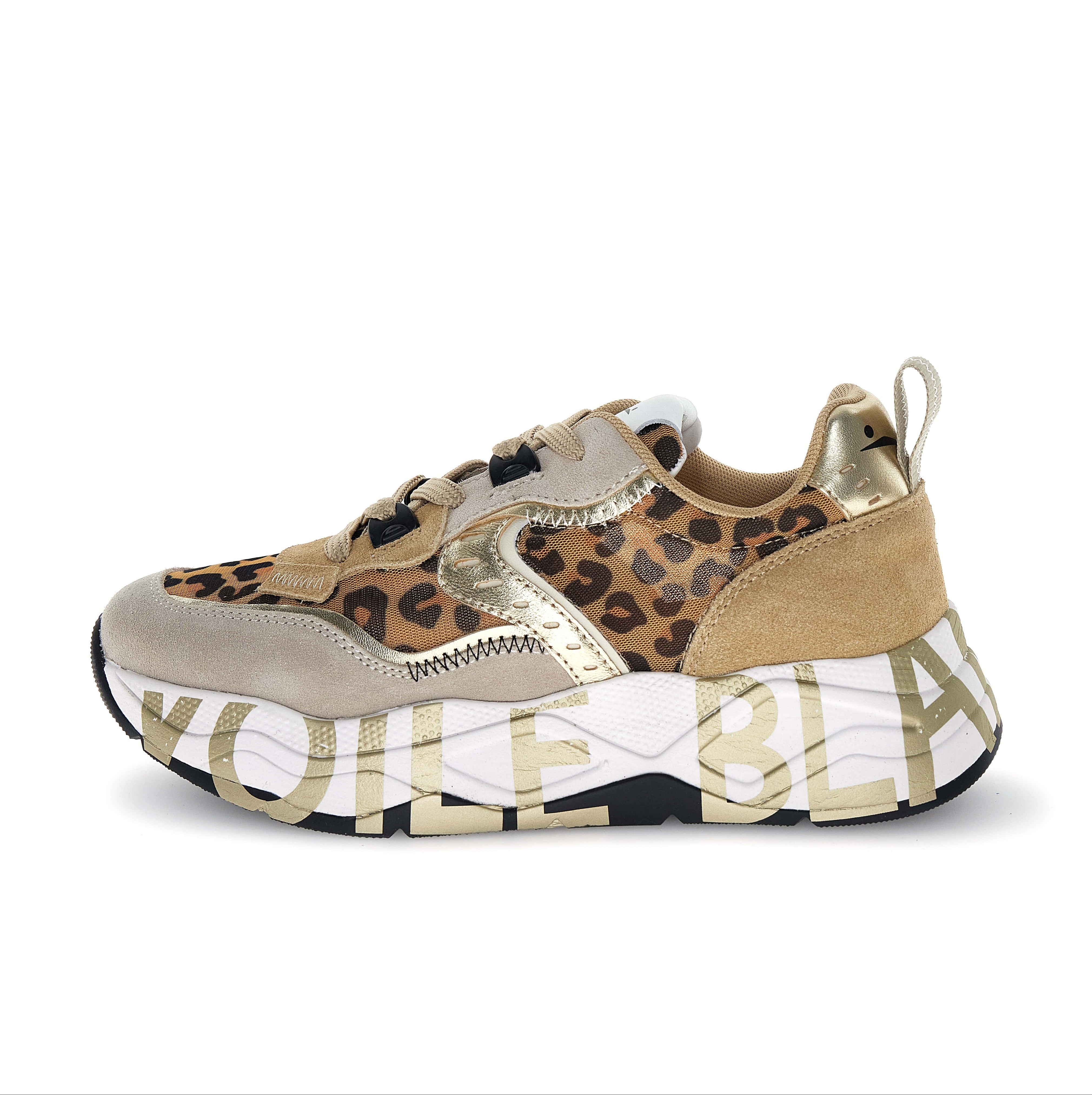 DS6-2E41 CLUB105 MESH Light Beige/Leopard Woman