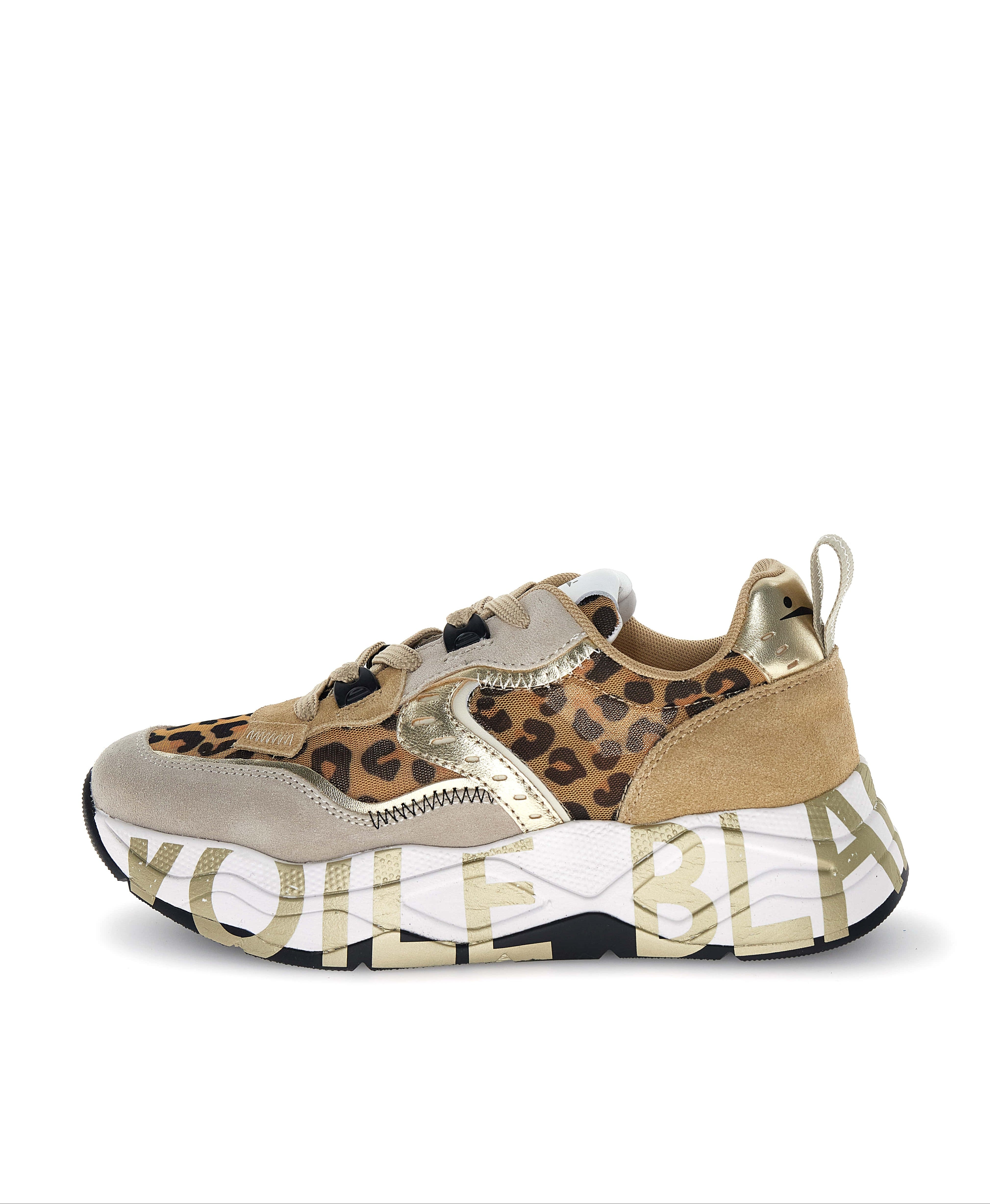 DS6-2E41 CLUB105 MESH Light Beige/Leopard Woman